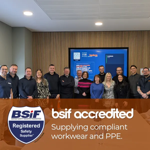 Supplying compliant workwear and PPE.